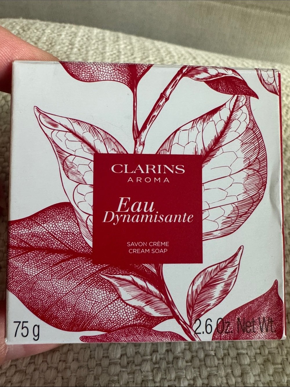 Clarins Aroma Eau Dynamisante Cream Soap - NWT